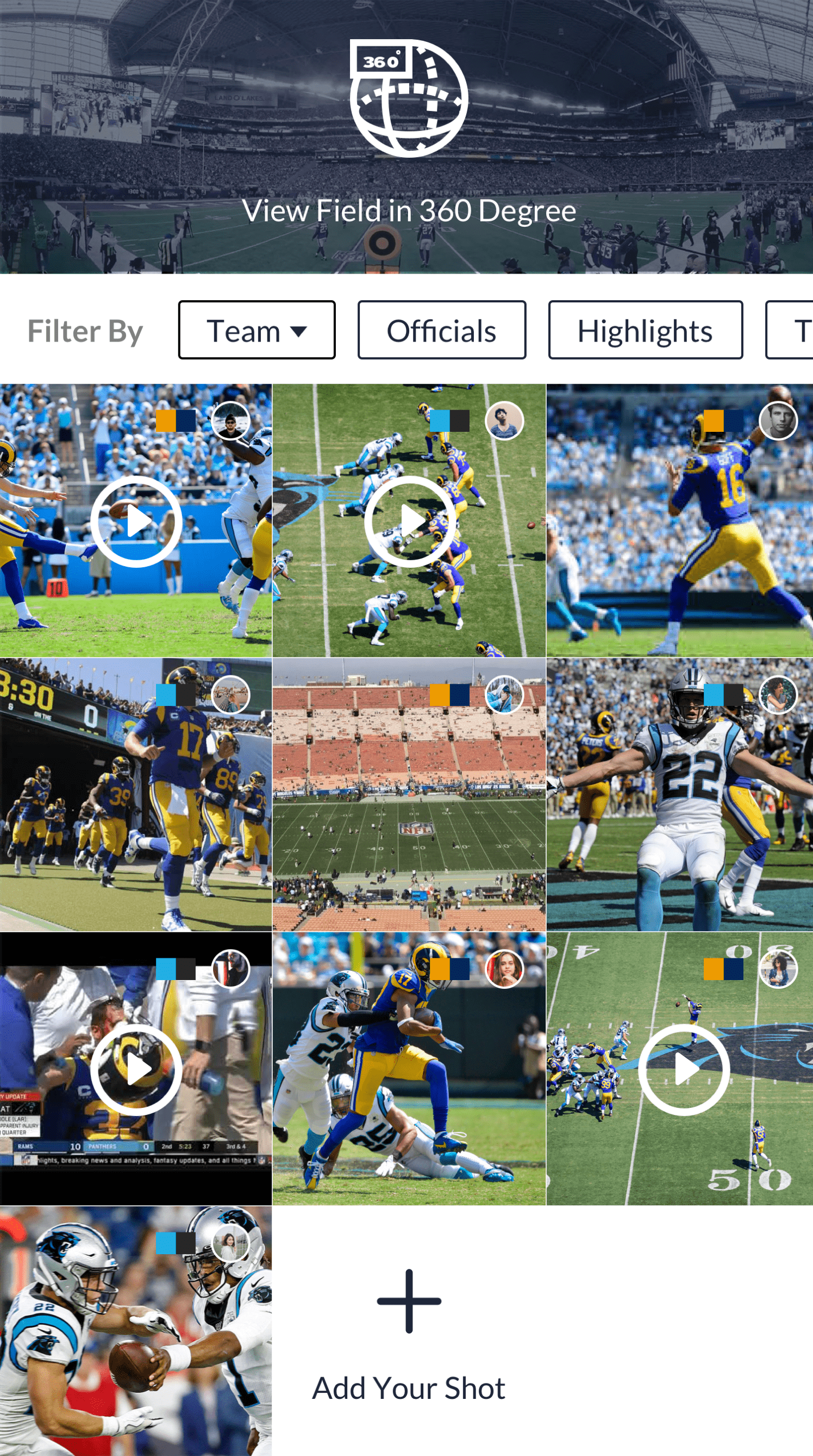 Screenshot of iPhone App